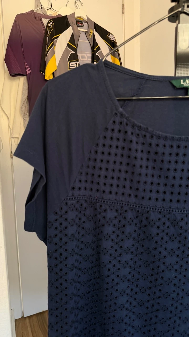 Blusa Lauren Ralph Lauren azul marino talla XL – photo 2